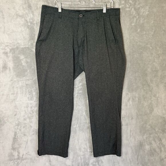 UNDER ARMOUR UA Gray Match Play Golf Pants 38x30 (*38x27) Performance Stretch - Picture 1 of 9